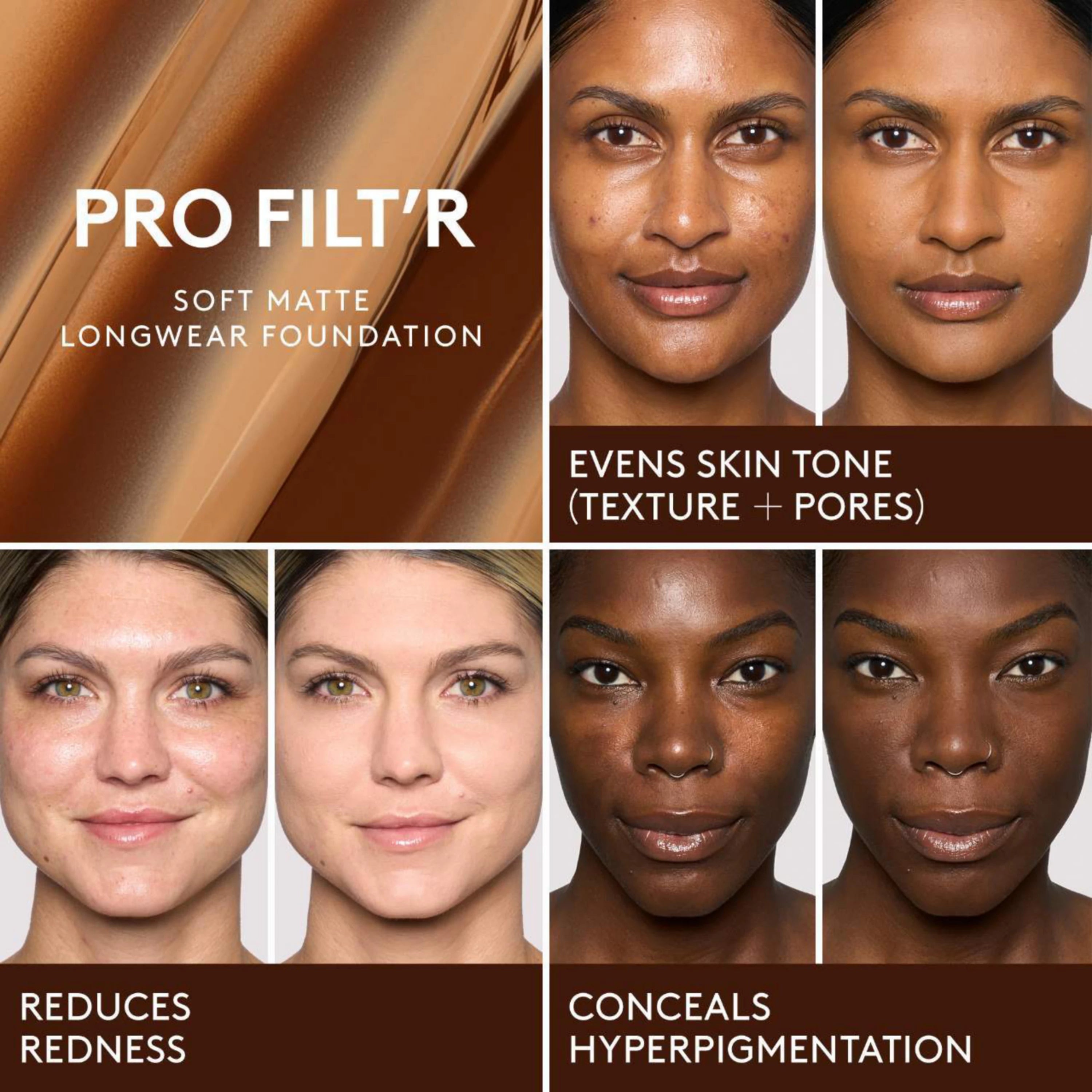 FENTY BEAUTY
Pro Filt'r Soft Matte Longwear Foundation - Fondotinta opacizzante